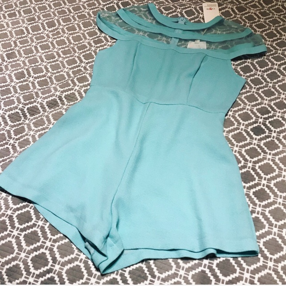 L’ATISTE turquoise romper